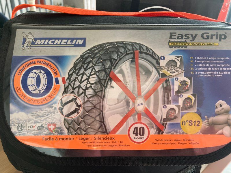 2 chaines à neige. Composite Easy Grip Michelin N° L 13 - Équipement auto