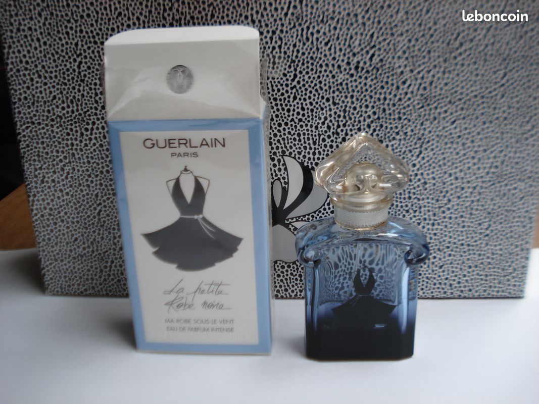 GUERLAIN Boite et flacon VIDE EDP intense Ma Robe Sous Le Vent La Petite  Robe Noire 30ml n°19 - Collection