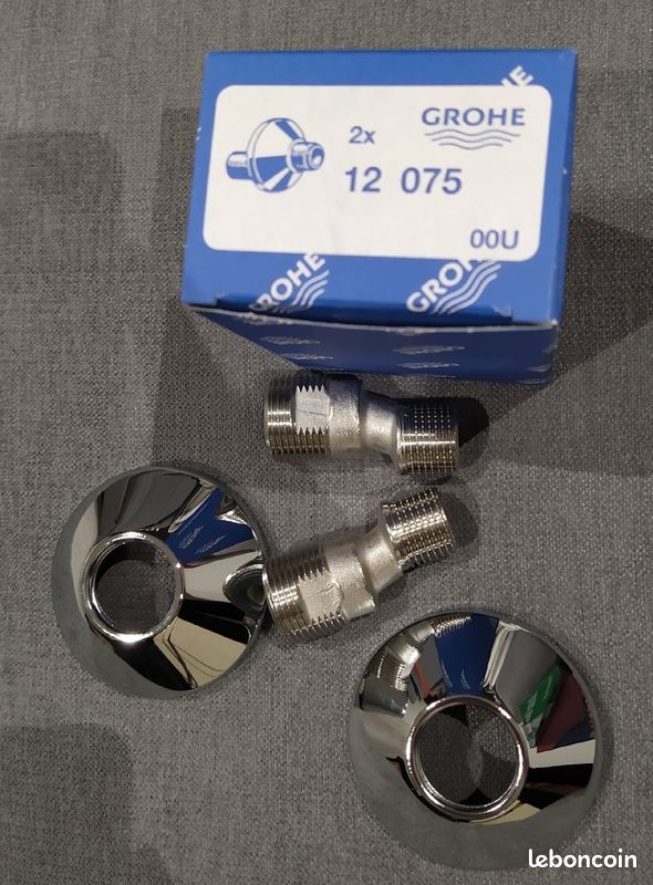 Raccord en S mural Grohe (image 1)