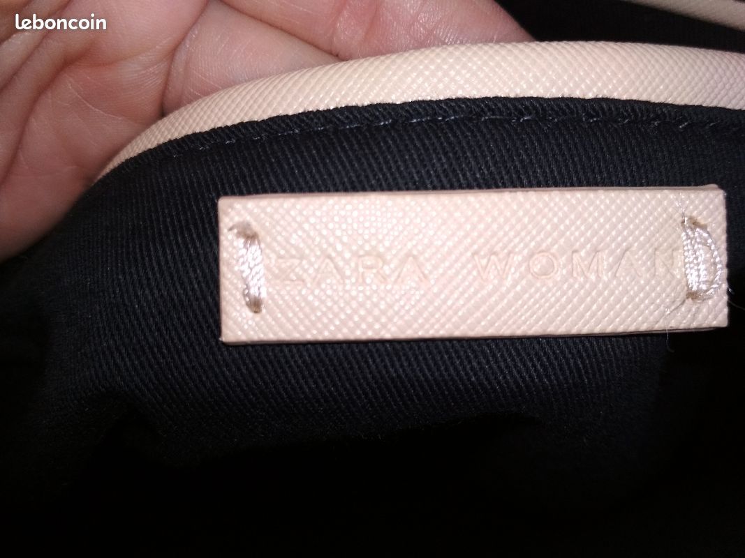 Sac à main beige Zara (image 3)