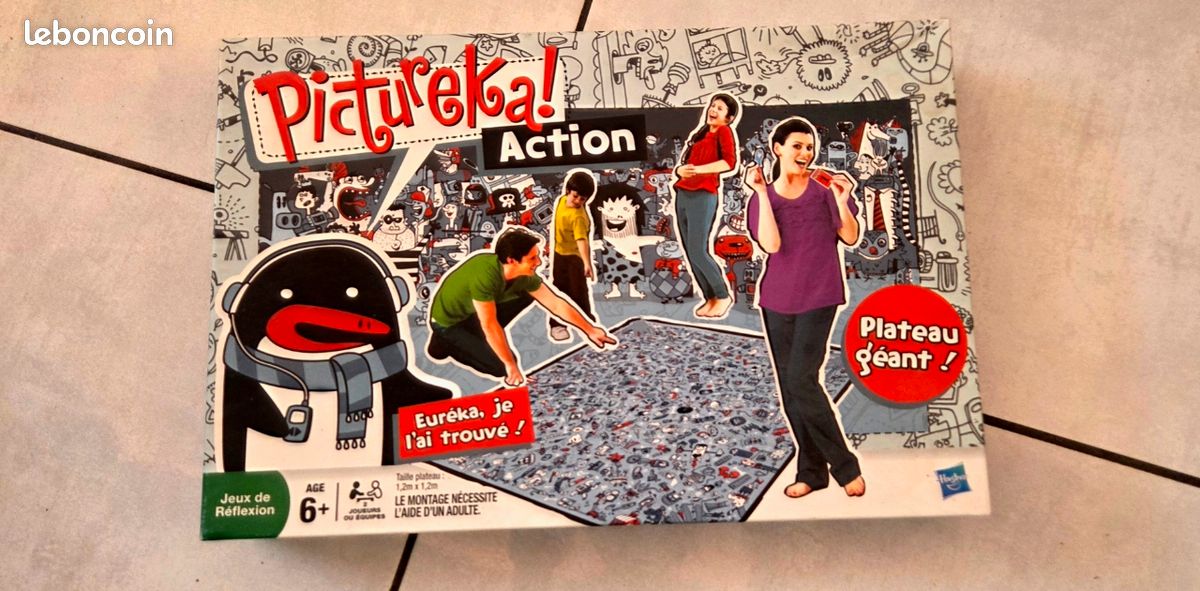 Jeu de société Pictureka Action — Édition Tapis Géant XXL (image 1)