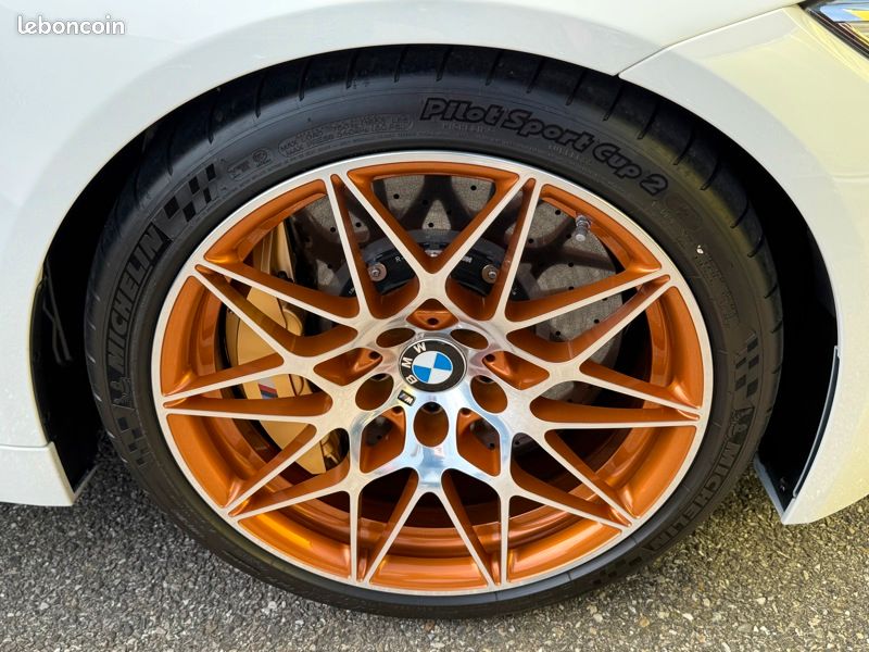 BMW M4 Coupé Série GTS 3.0 500 GPS Radar 1ère main Carbone Régul Clim (image 13)