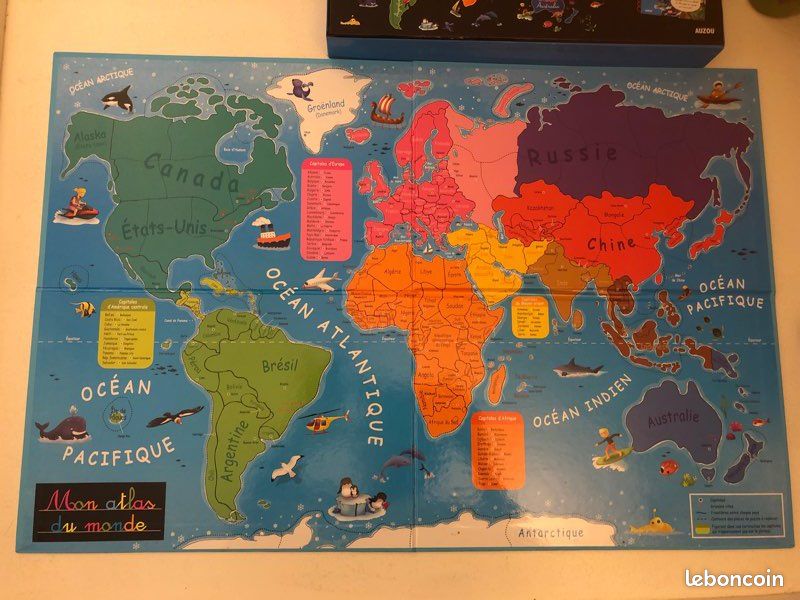 Jeux éducatif ATLAS Monde Géographie (image 2)