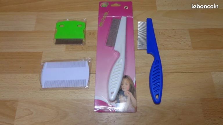Lot de Peignes anti poux et lentes pour cheveux (image 5)