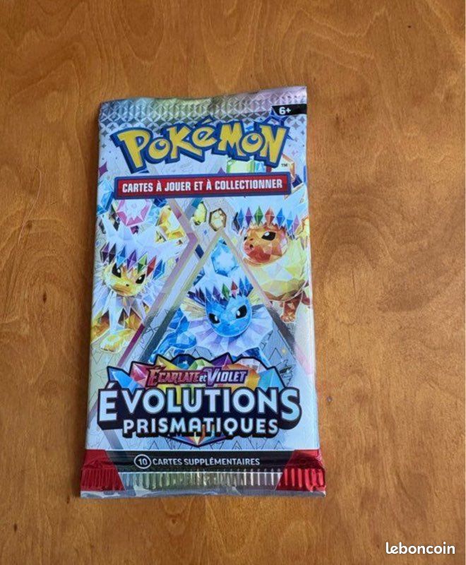Booster Pokémon évolution prismatique EV 8.5 (image 1)