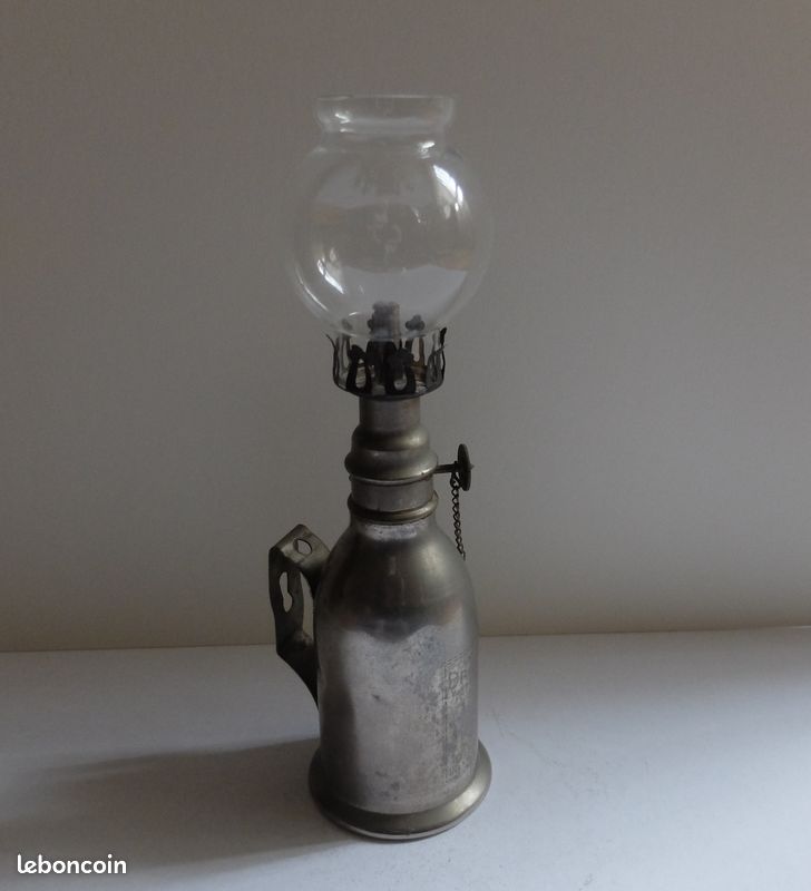 Lampe électrique début 20e Siècle french electric light lamp WW1