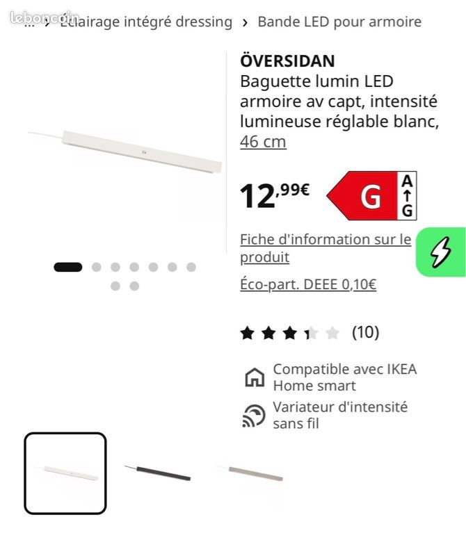 Lumière IKEA Oversidan (image 2)