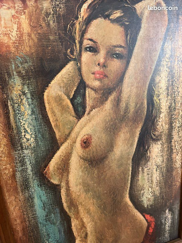 Tableau à l’huile sur bois (image 2)