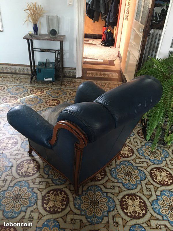 Fauteuil en cuir (image 3)