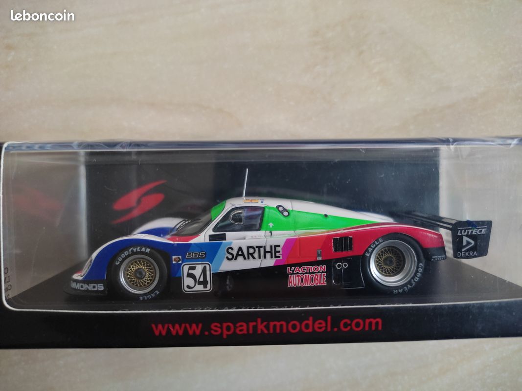 Cougar C28 #54 24H Du Mans 1992 Spark S3543 1/43 - FR