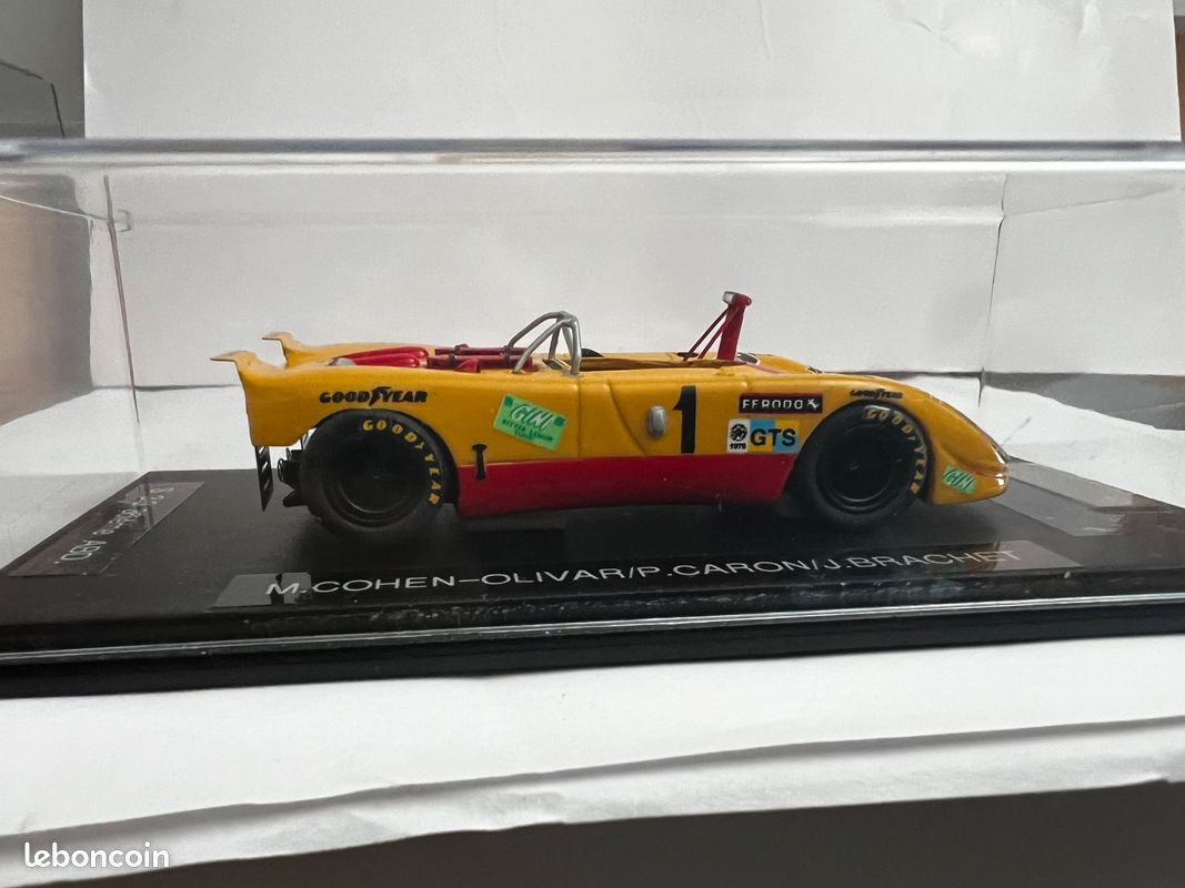 Porsche 908/02 #1 24 Heures du Mans 1975 1/43 GCAM Edition Limitée (image 2)