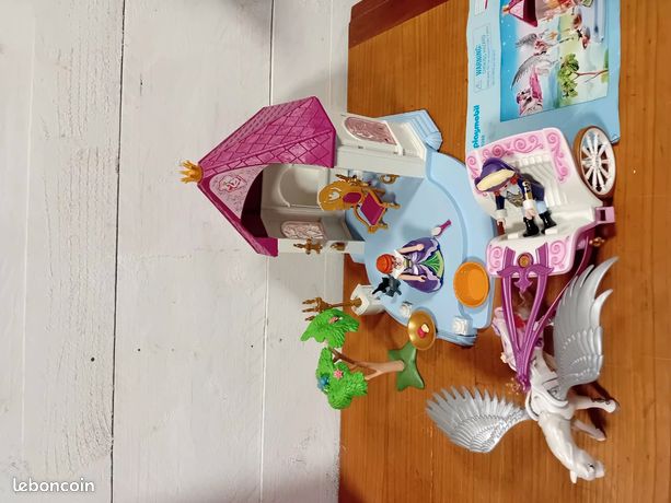 playmobil 9289 Pavillon du roi avec cheval ailé