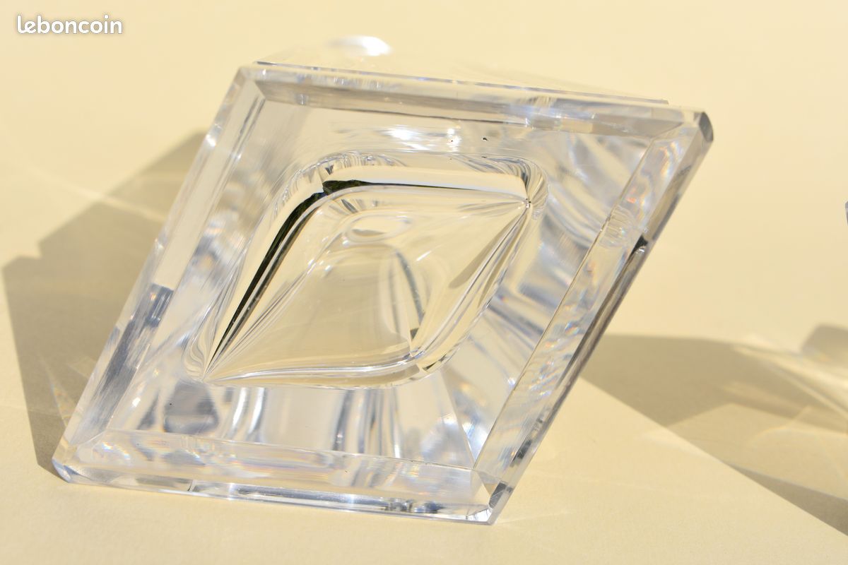 Flacon pour parfum en cristal – maison du cristal 20e siècle (image 8)