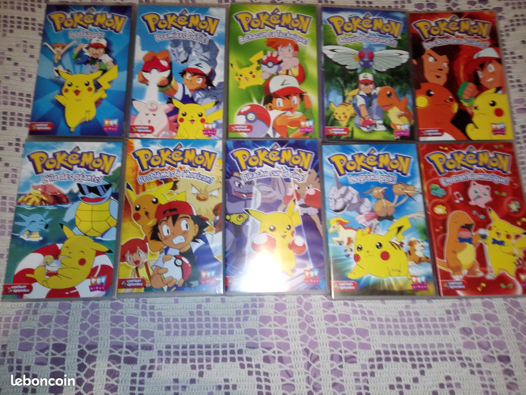 10 cassettes vhs pokémon (image 2)
