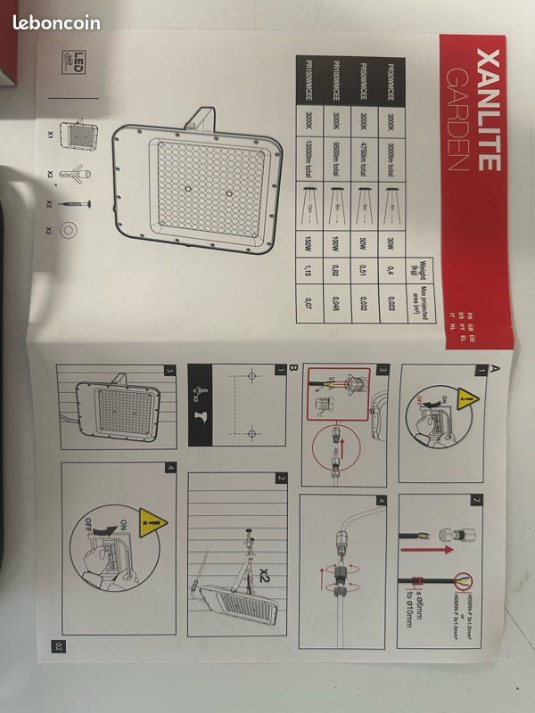 Éclairage extérieur LED puissant (image 6)