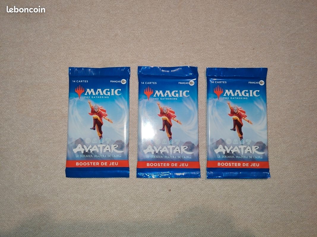 Booster Magic: The Gathering X Avatar – 14 Cartes Avec 1 Premium Et 1 Rare – Collection Thème Série Animée – Version Anglaise