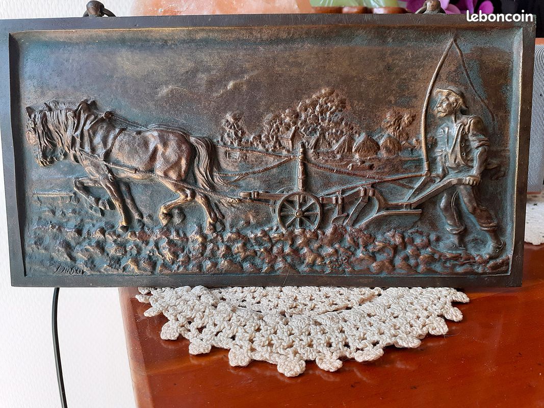 Plaque bronze Dubu (image 2)