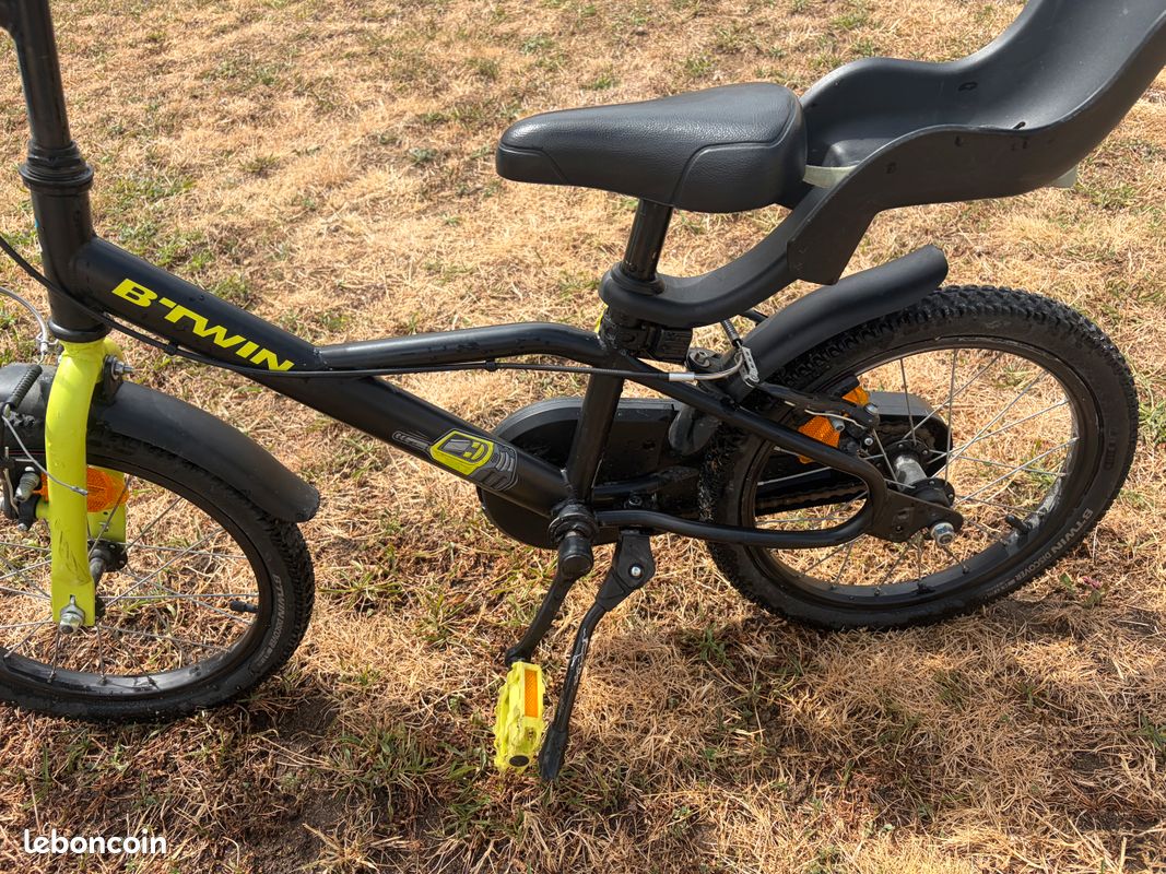 VTT 16 pouces btwin dark hero 500 (image 7)