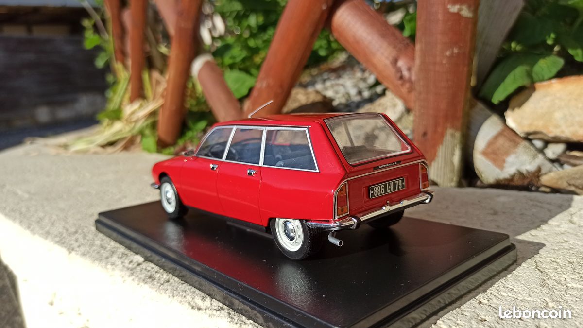 LUSO TOYS : Citroën GS Break et bateau secours - neuf avec boîte d