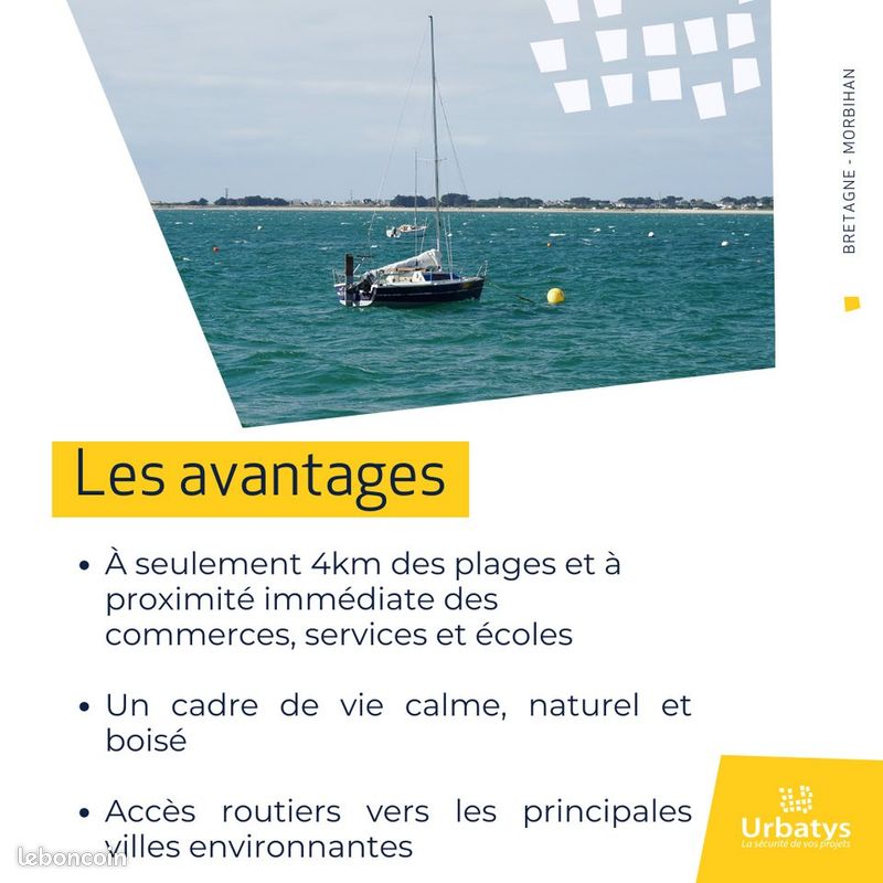 Terrain 361 m² · à Guidel · 361 m² · 196 000 €