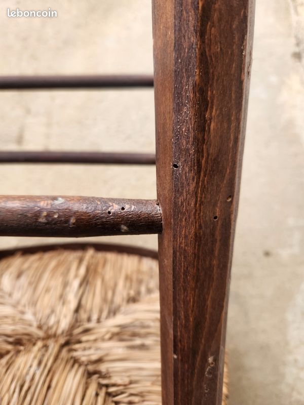 Chaises rustique vintage (image 7)