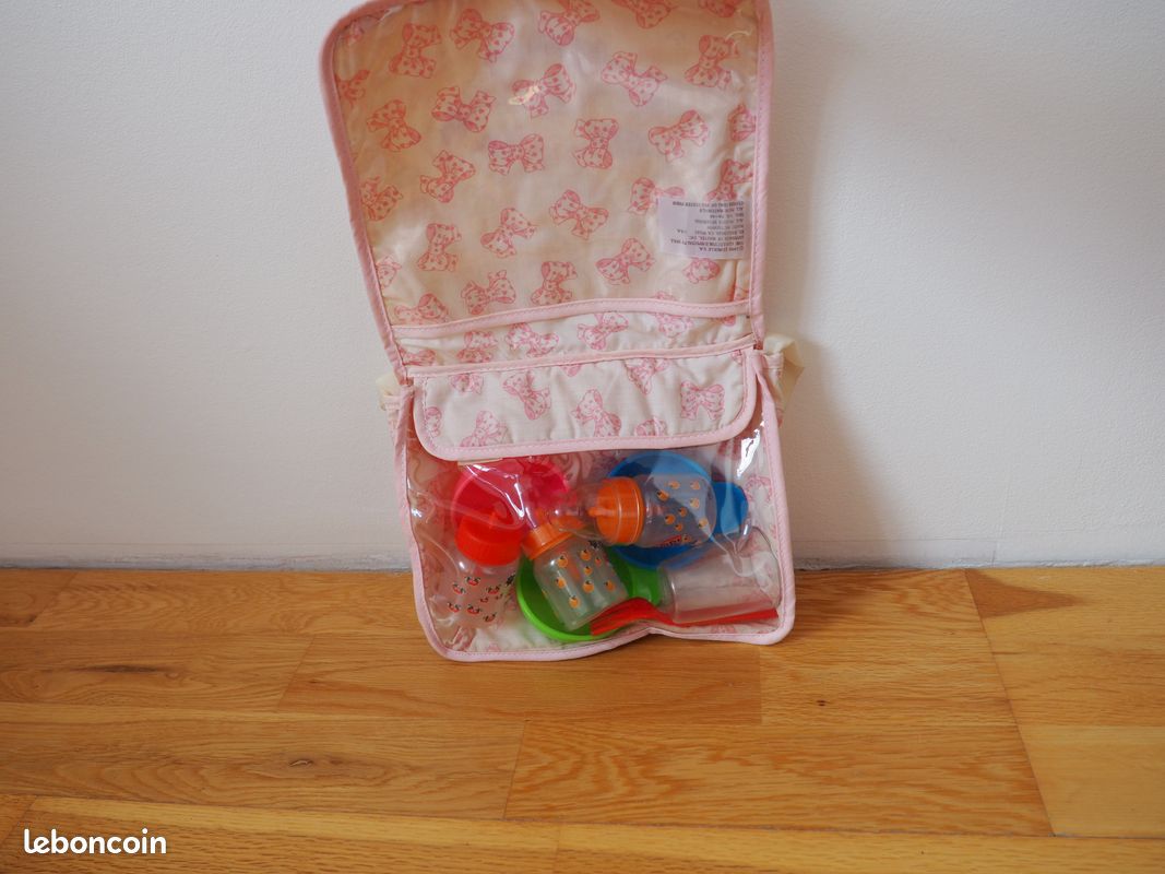 2 sacs Corolle Le repas de bébé / Je coiffe ma poupée (image 2)