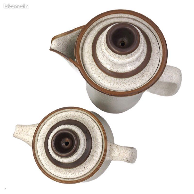 Ensemble cafetière théière vintage (image 9)