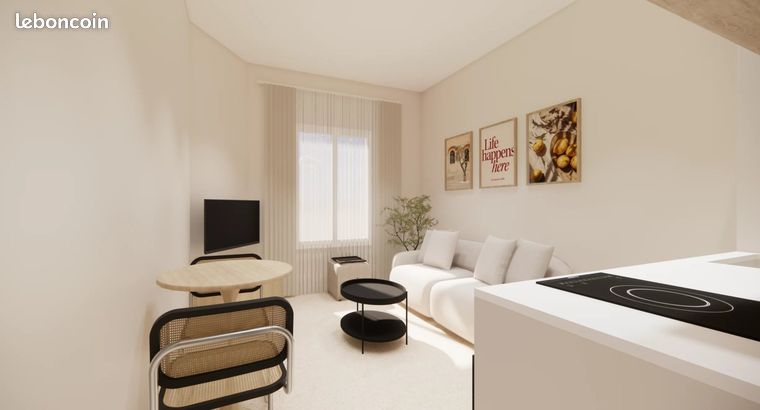 Studio 1 pièce 24 m² — 2