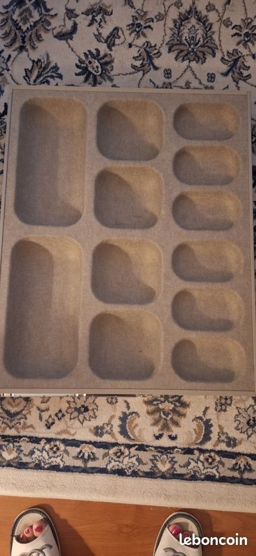 Plateau coulisant 75x58 beige Ikea (image 1)