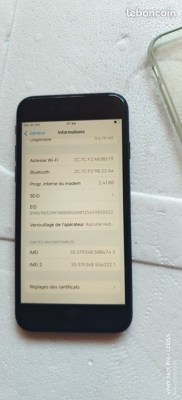 IPHONE SE 3e Génération 5G (image 5)