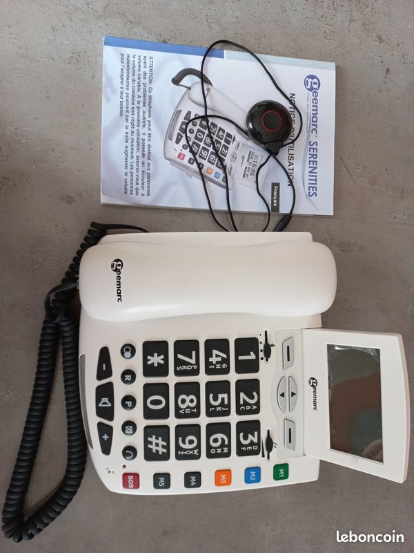 Téléphone avec appel d'urgence Serenities (image 2)