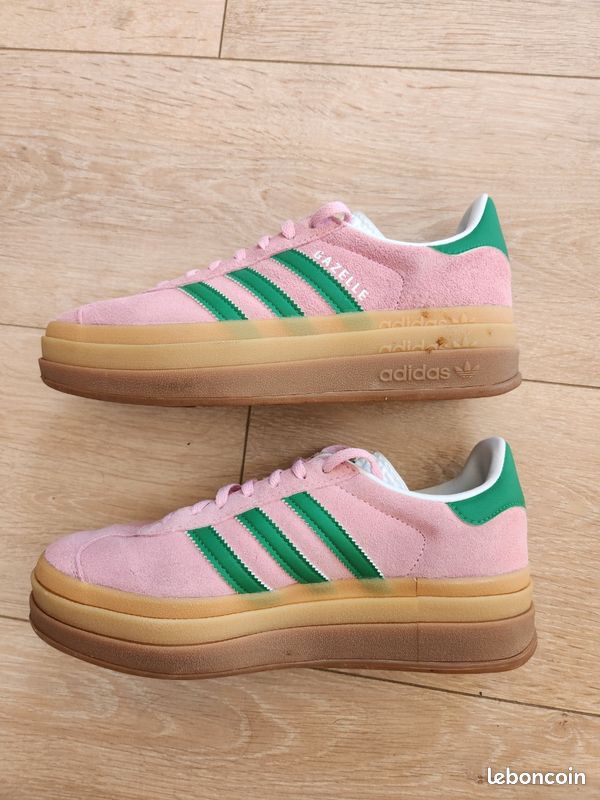 adidas gazelle silver green womens Adidas Gazelle Low Pro W sneakers  bestel nu online!