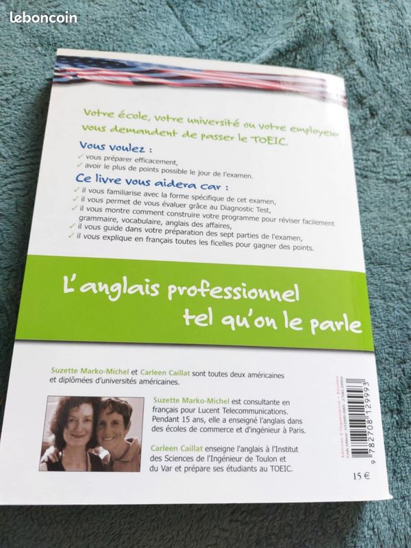 Livre entraînement TOEIC Livres