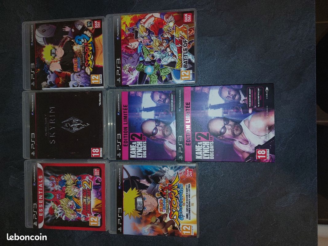 Lot de 6 jeux ps3 ( vendu en lot à 50 ou à l'unité à 10 ) (image 1)