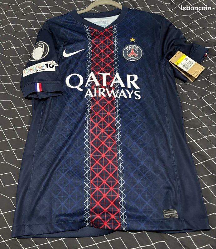 Maillot PSG Domicile 2025/2026 Nike - Taille L - Neuf Avec étiquettes