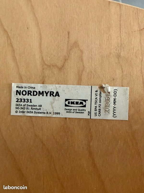 Chaise Ikea Nordmyra (image 4)