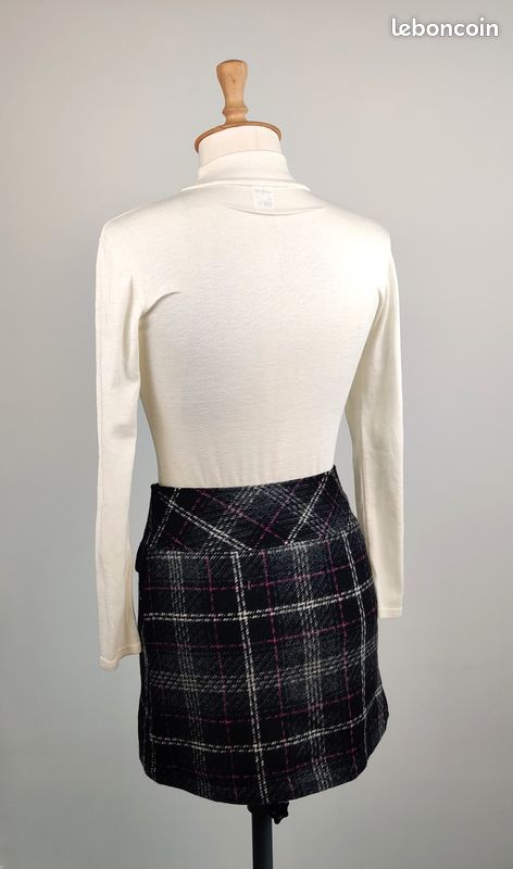 Mini Jupe Jupe Carreaux Camaieu Jupe CAMAIEU Taille 40 L Seconde