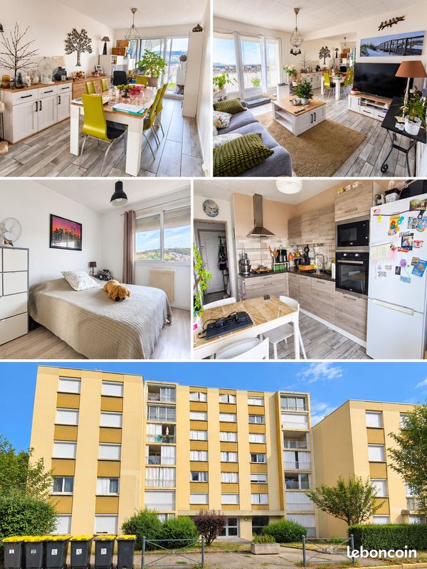 Appartement 4 pièces 81 m² · à La Ricamarie · 81,1 m² · 92 650 €