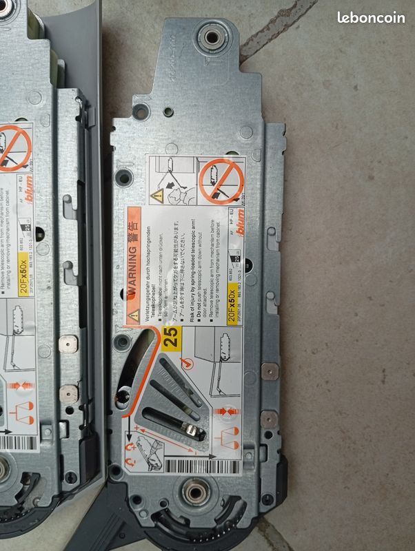 Lot de 2 mécanismes ouverture fermeture de placard (image 4)