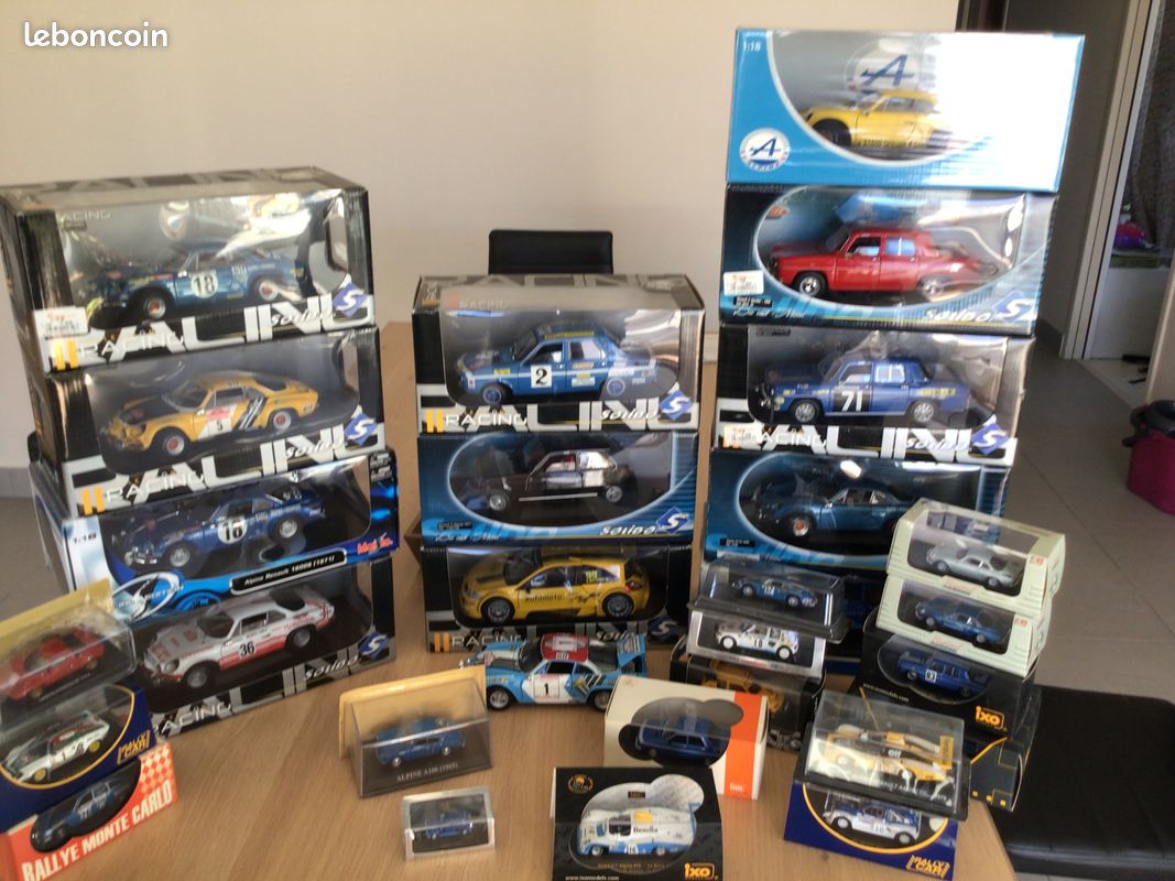 Lot De 2 Voitures Miniatures Solido 1:18 - Modèle Citroën Noir - Neuf