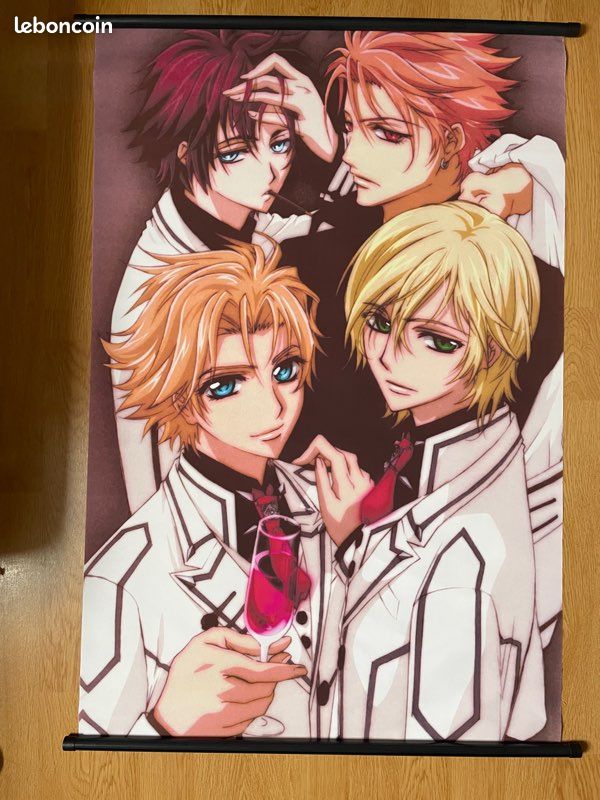 Lot mangas Vampire Knight + Fanbook + goodies (image 8)