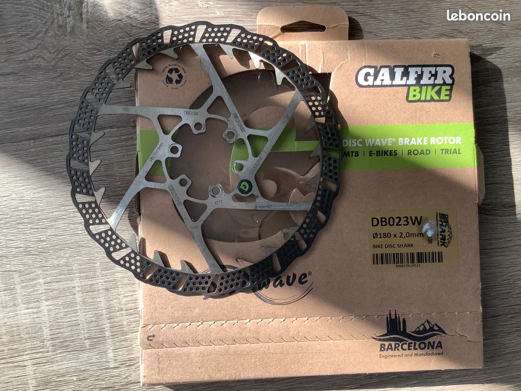 DISQUE GALFER SHARK 180 mm (image 2)