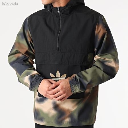Anorak coupe-vent Adidas Originals camouflage neuf Taille S (image 1)
