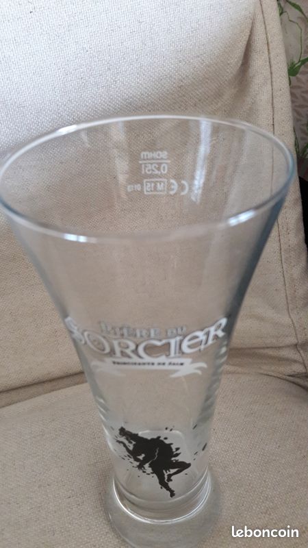 Verre à bière Bière de Sorcier 25cl (image 3)