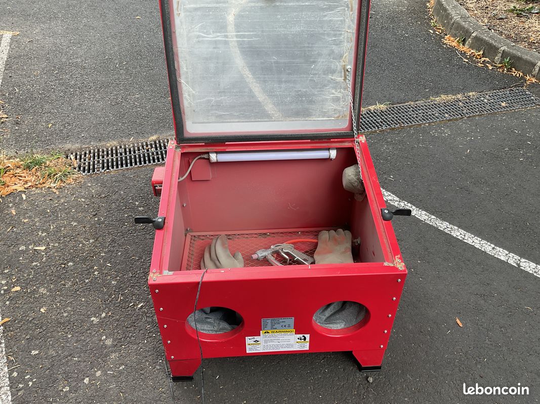Cabine de sablage 90 l (image 1)