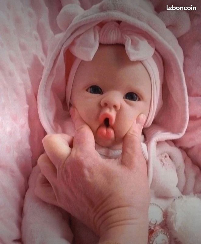 Petit Bébé en Silicone Reborn Petite Fille, 10 Pouces Reborn Bébé R Petit Bébé en Silicone Reborn Petite Fille, 10 Pouces Reborn Bébé R