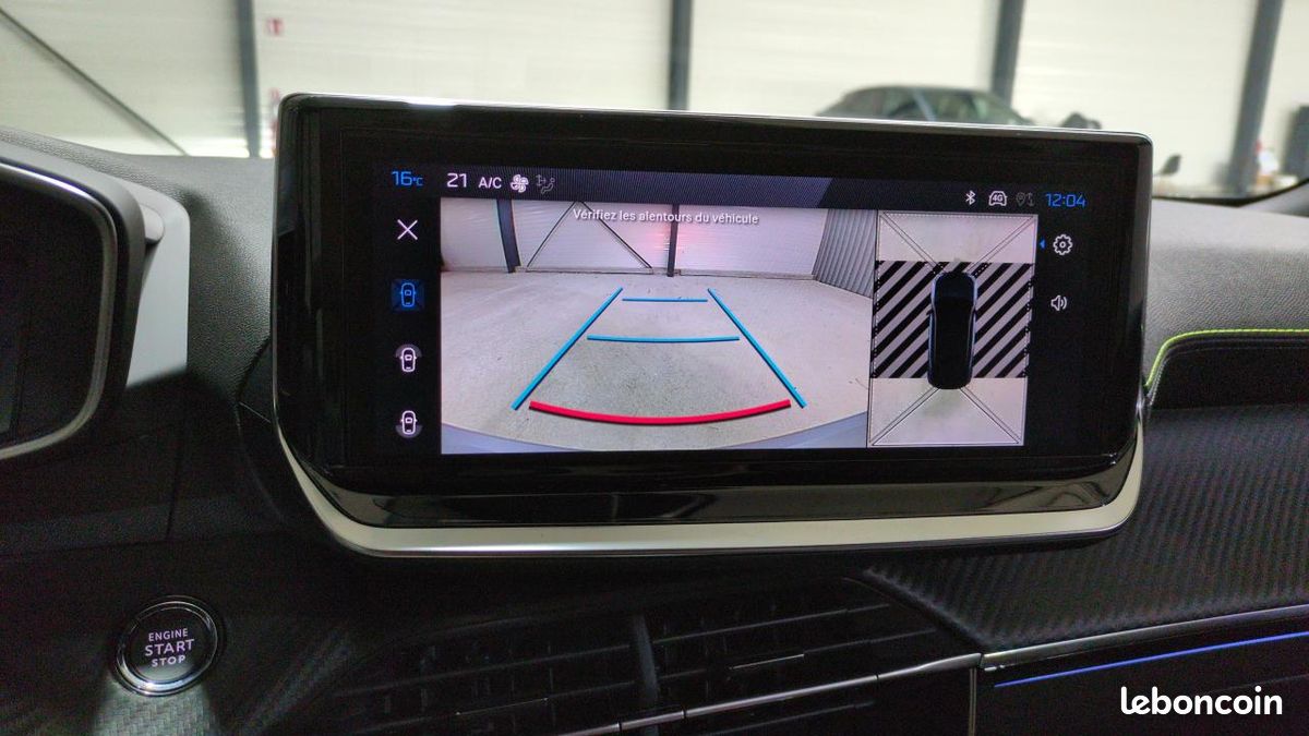 Peugeot 2008 hybrid 145 bva e-dcs6 gt+ jantes 18 + pack vision & navigation & drive assist plus 10km - 28% (image 6)