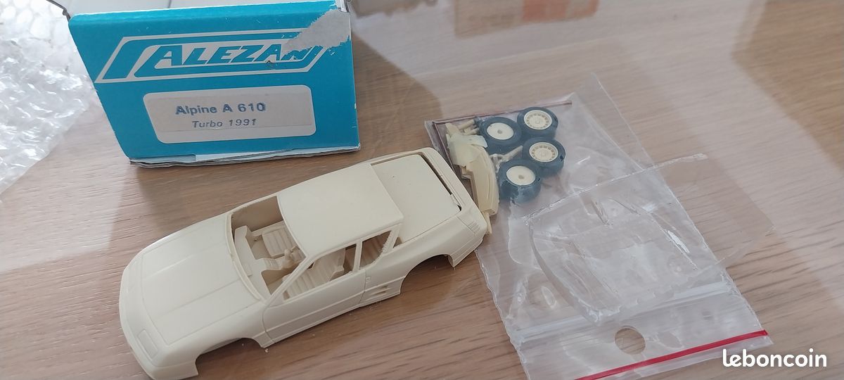 Alpine Renault A610 V6 Turbo Albertville edition white Le Mans