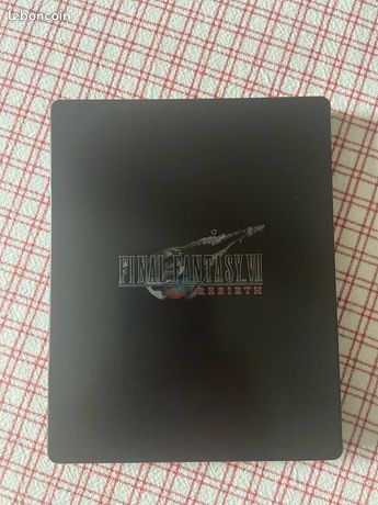 Steelbook Final Fantasy VII Rebirth – Boîtier Collector Vide – Pour PS3/PS4/PS5 – Bon état