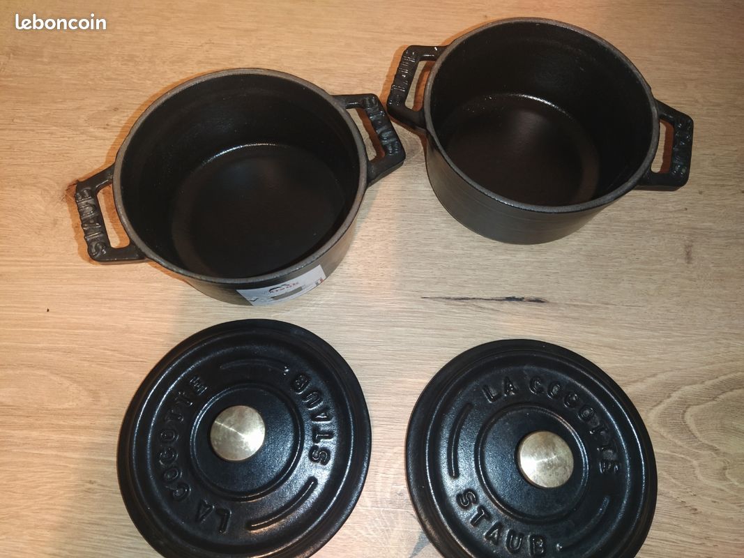 Lot de 2 mini cocottes Staub (image 2)